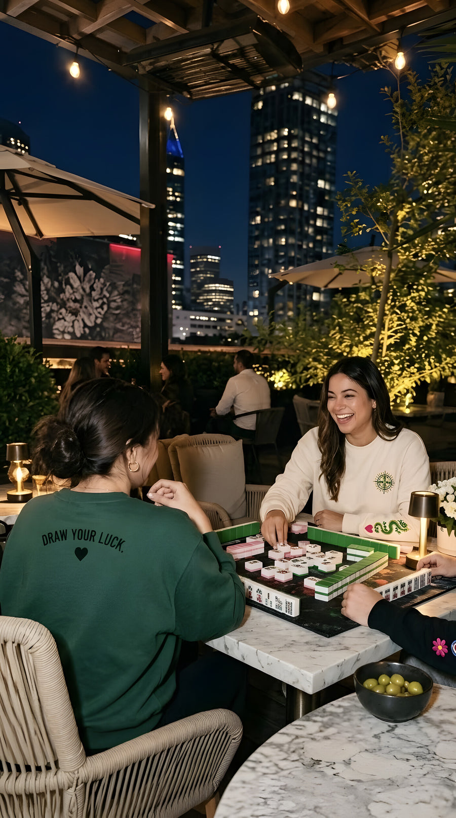 Rooftop game night